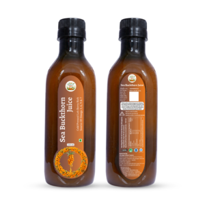 Nature’s Praan Sea Buckthorn Juice 500ml | Cold Pressed Leh Berry | Omega 3, 6, 7 & 9